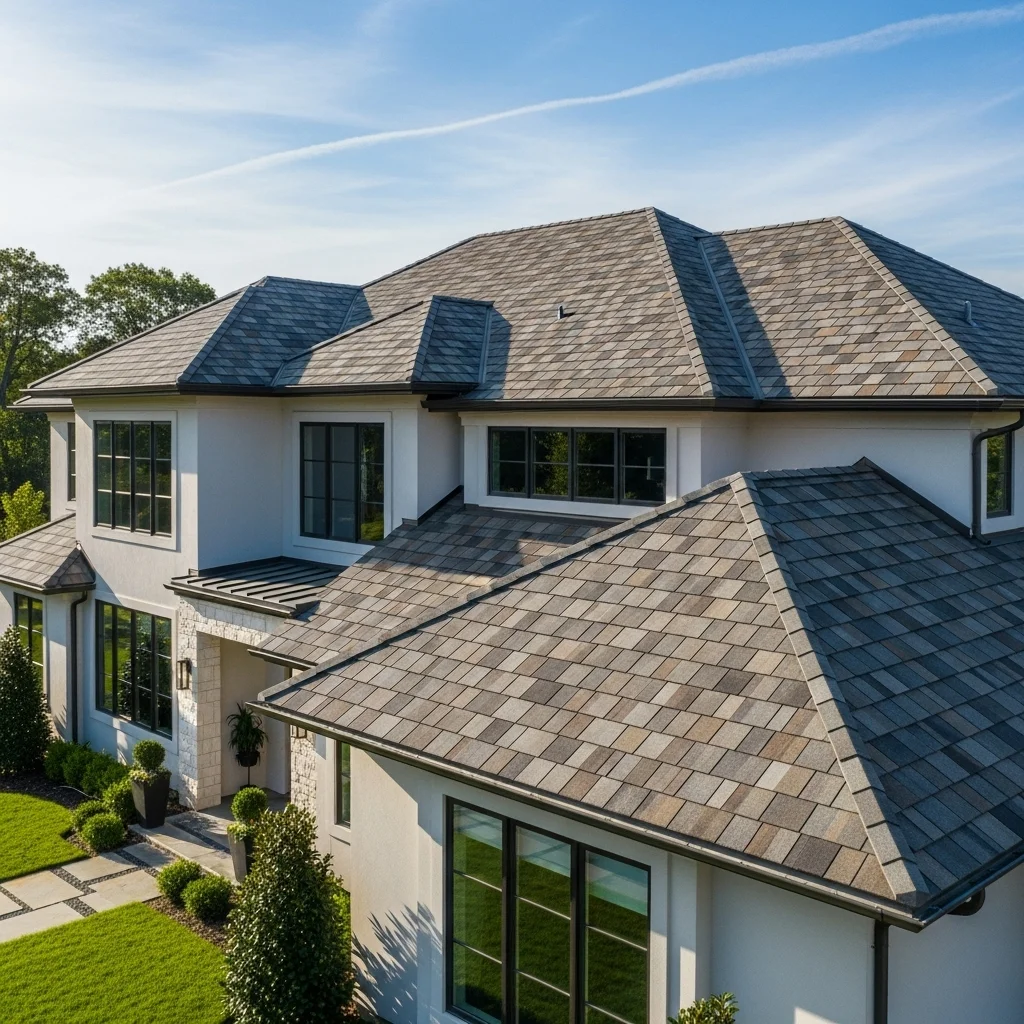 Shed Roof Replacement And Stone Coated Metal Roofing In Brooklyn
